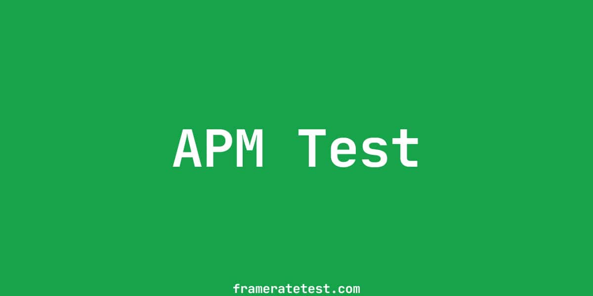 Test Apm APM Test - Actions Per Minute Speed Test